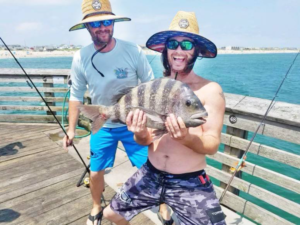 Demon Fish with human teeth baffles beachgoers after being caught on pier